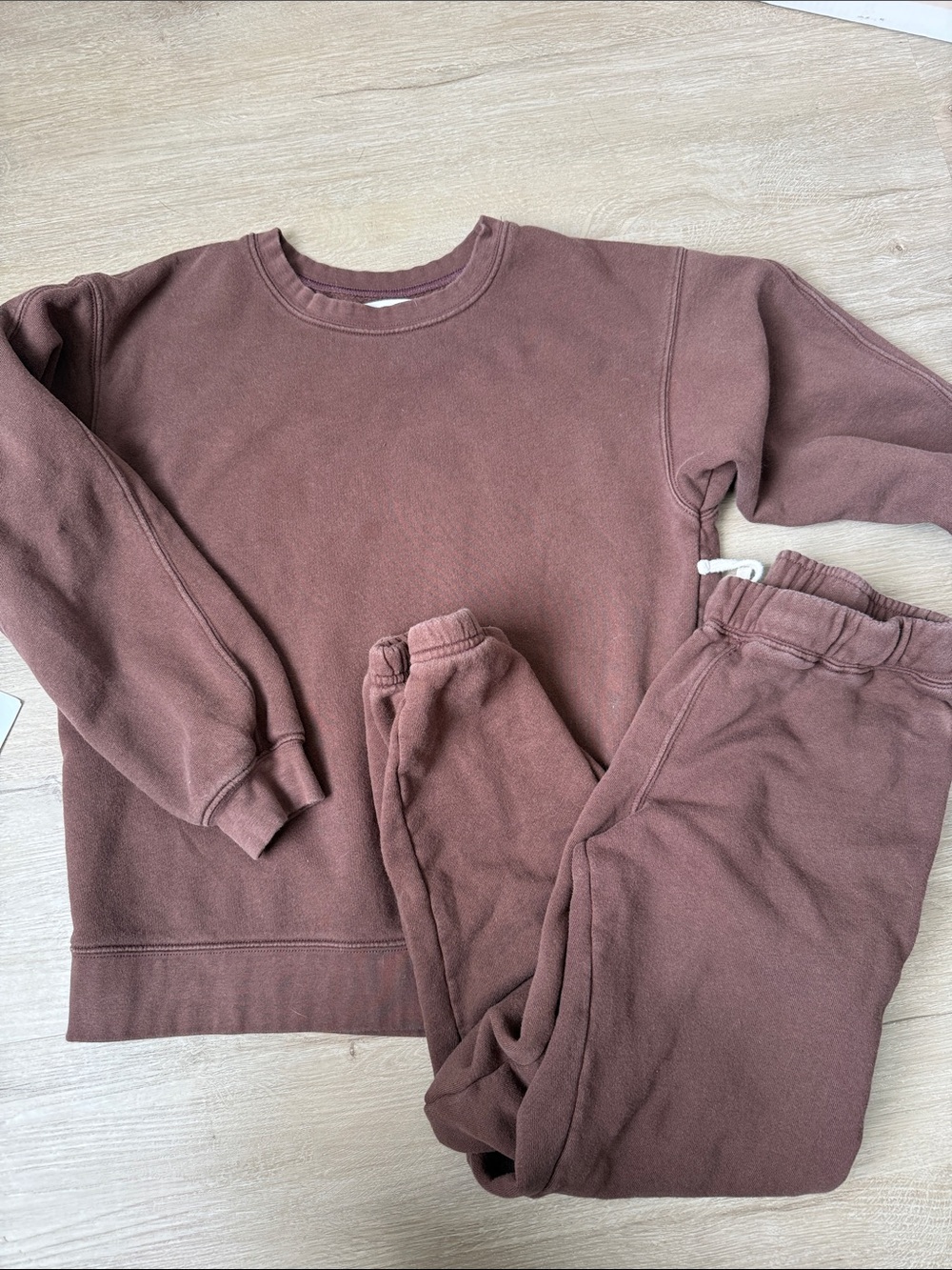 Parachute brown sweat set